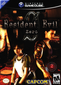 Resident Evil Zero Gamecube US box art