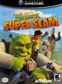 Shrek Superslam Gamecube US box art