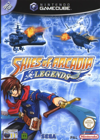 Skies of Arcadia Legends Gamecube US box art