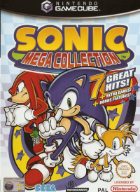 Sonic Mega Collection JP Gamecube JP box art