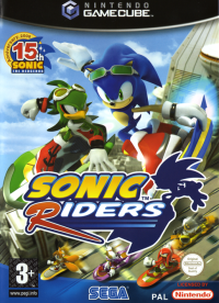 Sonic Riders Gamecube  box art