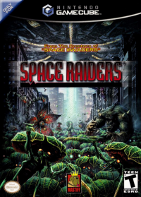Space Raiders Gamecube US box art