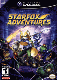 Star Fox Adventures Gamecube US box art