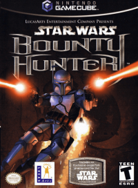 Star Wars Bounty Hunter PAL Gamecube box art