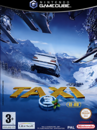 Taxi 3 PAL Gamecube PAL box art