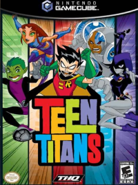 Teen Titans Gamecube  box art