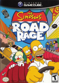The Simpsons Road Rage Gamecube US box art