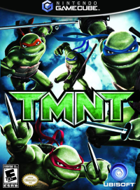 TMNT PAL Gamecube PAL box art