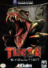 Turok Evolution Gamecube US box art