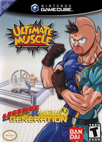 Ultimate Muscle: Legends vs. New Generation Gamecube US box art