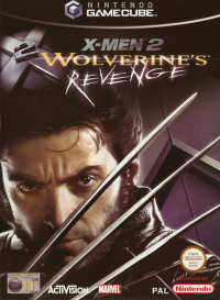 X-Men 2: Wolverine's Revenge PAL Gamecube PAL box art