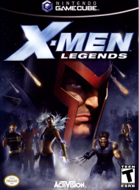 X-men Legends PAL Gamecube box art