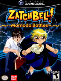 Zatch Bell Mamodo Fury Gamecube US box art