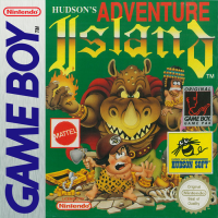 Adventure Island PAL GameBoy PAL box art