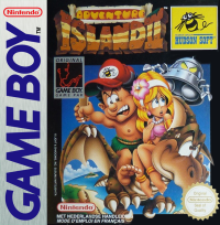 Adventure Island II PAL GameBoy PAL box art