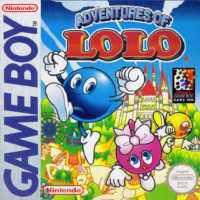 Adventures of Lolo PAL GameBoy PAL box art