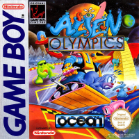Alien Olympics PAL GameBoy PAL box art