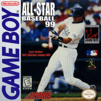 All-Star Baseball 99 GameBoy US box art