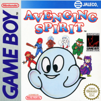 Avenging Spirit GameBoy US box art
