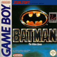 Batman the Video Game GameBoy US box art