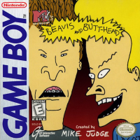 Beavis and Butthead GameBoy US box art