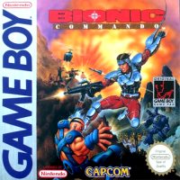 Bionic Commando JP GameBoy JP box art