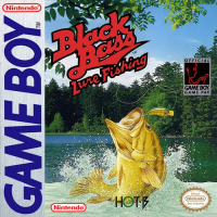 Black Bass Lure Fishing GameBoy US box art