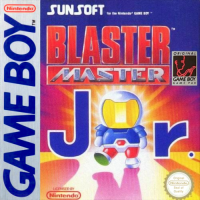 Blaster Master Jr. PAL GameBoy PAL box art