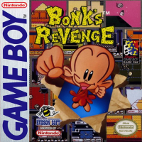 Bonk's Revenge GameBoy  box art