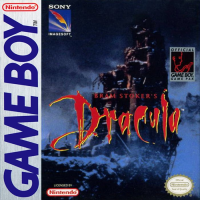 Bram Stoker's Dracula GameBoy US box art