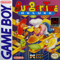 Burgertime Deluxe GameBoy US box art