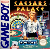 Caesars Palace PAL GameBoy PAL box art