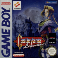 Castlevania Legends PAL GameBoy box art