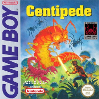 Centipede PAL GameBoy PAL box art