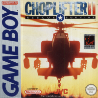 Choplifter II JP GameBoy JP box art