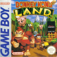 Donkey Kong Land PAL GameBoy PAL box art