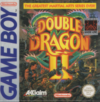 Double Dragon II JP GameBoy JP box art