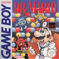 Dr. Mario GameBoy  box art