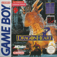 DragonHeart PAL GameBoy box art