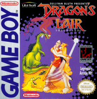 Dragon's Lair: The Legend GameBoy US box art