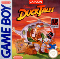 Duck Tales PAL GameBoy PAL box art