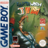Earthworm Jim GameBoy  box art