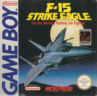 F-15 Strike Eagle PAL GameBoy PAL box art