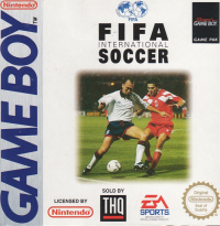 FIFA International Soccer PAL GameBoy PAL box art