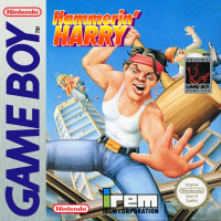 Hammerin' Harry PAL GameBoy PAL box art