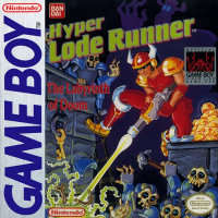 Hyper Lode Runner GameBoy US box art