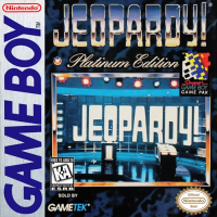 Jeopardy Platinum Edition GameBoy US box art
