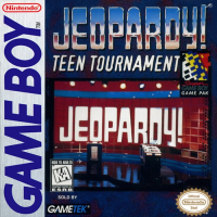 Jeopardy Teen Tournament GameBoy  box art
