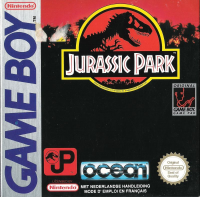 Jurassic Park GameBoy US box art