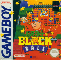 Kirby's Block Ball GameBoy US box art